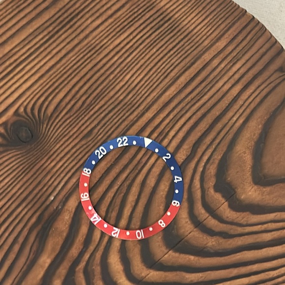 Pepsi insert Rolex GMT Master ii Aluminium, for models 16710 And 16700. - Picture 2 of 4